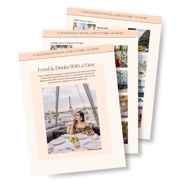 Paris Photo Travel Guide